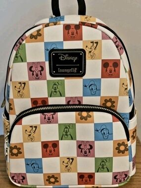 Loungefly Disney Mickey Mouse And Friends Mini Backpack